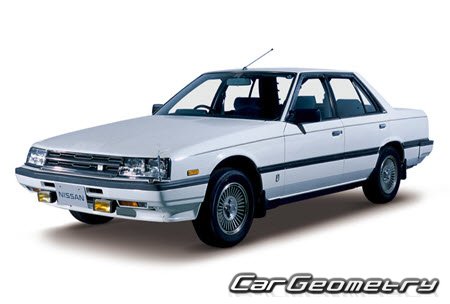 Nissan Skyline (R30) 1981-1985 Body dimensions