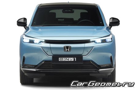 Honda e:Ny1 (RS) 2023-2030 Body dimensions