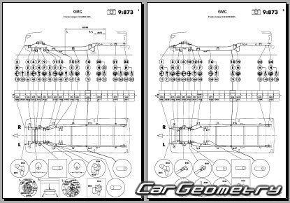 Chevrolet Colorado 2023-2032 Body dimensions