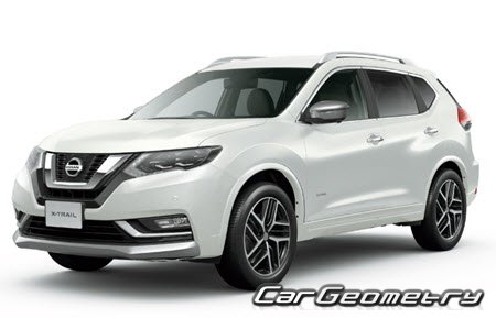 Nissan X-Trail (T32) 2013-2022 Body Repair Manual