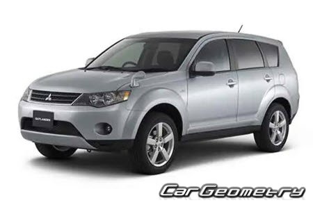 Mitsubishi Outlander (CW5W) 2005-2012