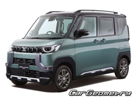 Mitsubishi Delica Mini from 2022 Body dimensions