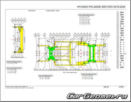 Hyundai Palisade (LX2) 2020-2025 Body Repair Manual