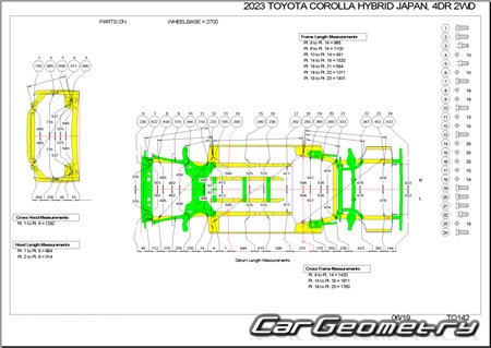 Toyota Corolla Sedan 2019–2025 Collision Repair Manual