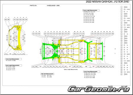 Nissan Qashqai (J12) 2021-2026 Body Repair Manual