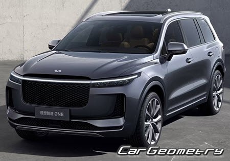 Li Xiang One 2019-2022 Body dimensions