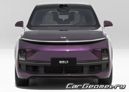 Li Xiang L9 2022-2026 Body dimensions