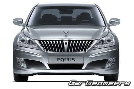 Hyundai EQUUS (VI) 2010-2016 Body Repair Manual