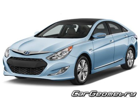 Hyundai Sonata Hybrid (YF HEV) 2011-2015 Body Repair Manual