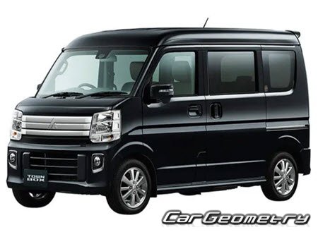 Mitsubishi Minicab & Town Box 2015-2021 (RH Japanese market) Body Repair Manual
