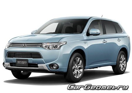 Mitsubishi Outlander (GF7W GF8W GG2W) 2012-2018