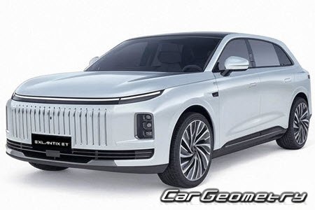 EXEED Exlantix ET from 2025 Body Repair Manual