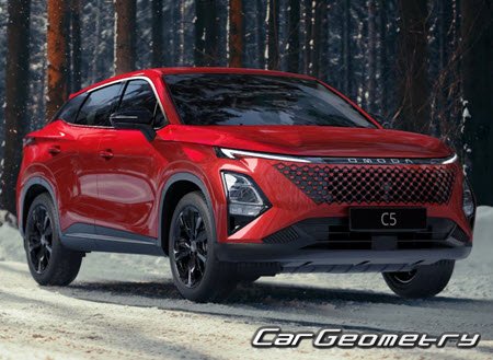 Chery Omoda C5 (T19C) from 2024 Body Repair Manual