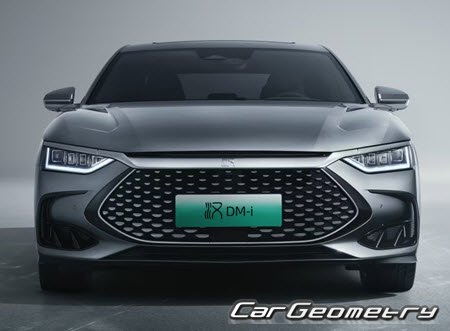 BYD Han DMi 2020–2025 Body dimensions
