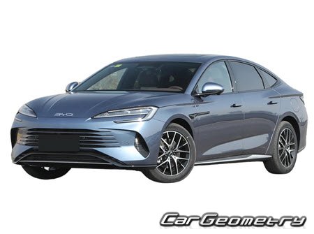 BYD Seal 7 DM-i 2025-2030 Body dimensions