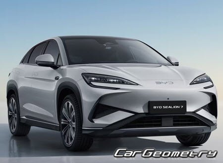 BYD Sealion 7 EV 2024–2029 Body Repair Manual