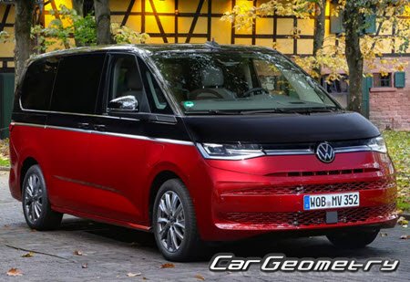 Volkswagen Multivan 2022–2031 Body Repair Manual