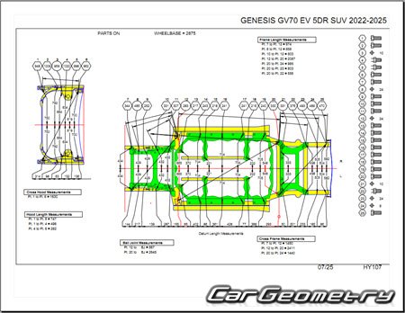 Genesis Electrified GV70 EV (JK EV) 2022-2027 Body Repair Manual