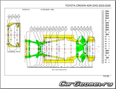Toyota Crown 2023-2028 Collision Repair Manual