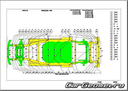 Rivian EDV 500 2023-2029 Body dimensions