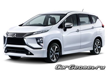 Mitsubishi Xpander 2018-2024 Body Repair Manual