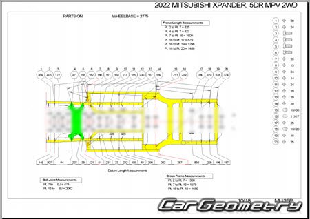 Mitsubishi Xpander 2018-2024 (RH) Body Repair Manual