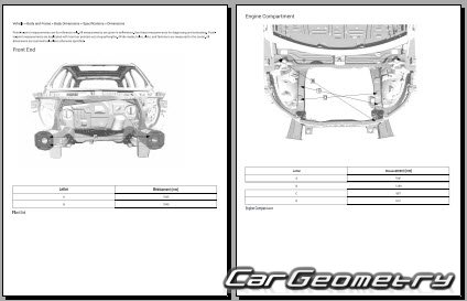 Buick Enclave 2024-2030 Body dimensions