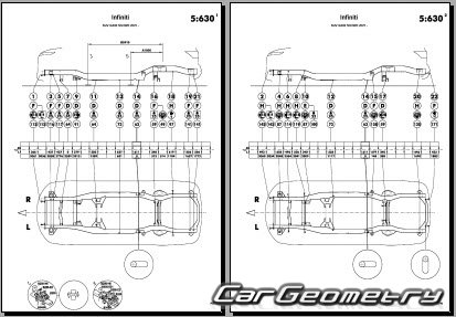 Infiniti QX80 (Z63) 2025-2030 Body dimensions