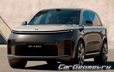 Li Xiang L9 from 2026 Body dimensions