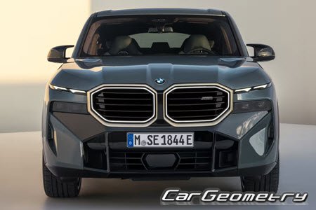 BMW XM (G09) from 2023 Body dimensions
