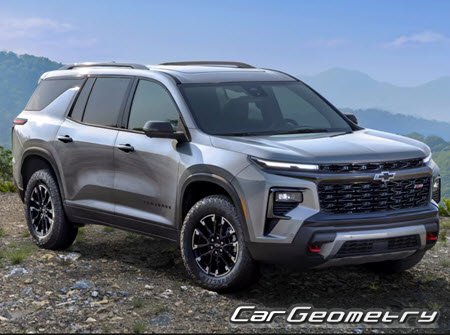 Chevrolet Traverse 2024-2030 Body Repair Manual