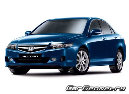 Honda Accord Sedan (CL) 2002–2008 Body Repair Manual