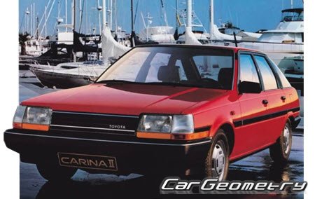 Toyota Carina II & Corona (T150) 1983-1987 Collision shop manual