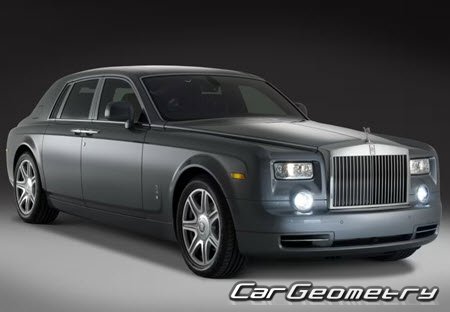 Rolls Royce Phantom VII (RR01) 2003-2017 Body Repair Manual