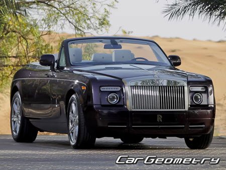 Rolls Royce Phantom (RR02 RR03) 2007-2017 Body Repair Manual
