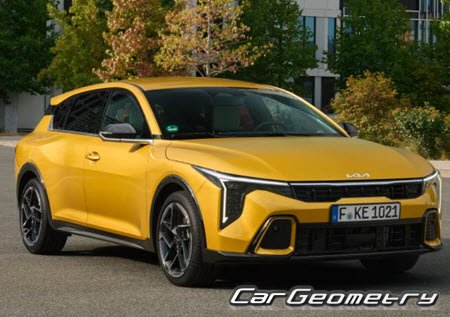 Kia K4 (CL4M) 5DR Hatchback from 2025 Body Repair Manual