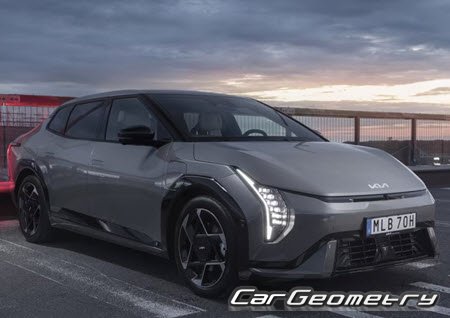 Kia EV4 Fastback (CT1) from 2026 Body Repair Manual