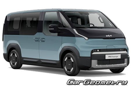 KIA PV5 Passenger Van (SW1K) from 2026 Body Repair Manual