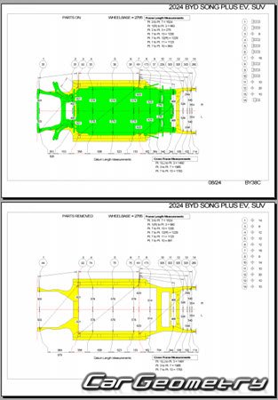 BYD Seal U (Song Plus) EV 2023-2028 Body Repair Manual