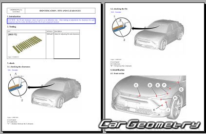 Citroen C5 X Hybrid (E43) 2022–2028 Body dimensions