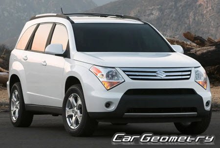 Suzuki XL7 2006-2009 Body Repair Manual