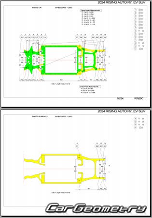 Rising R7 2022-2027 Body dimensions