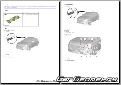 Peugeot 308 (P51 P52) from 2021 (5DR, Wagon) Body dimensions
