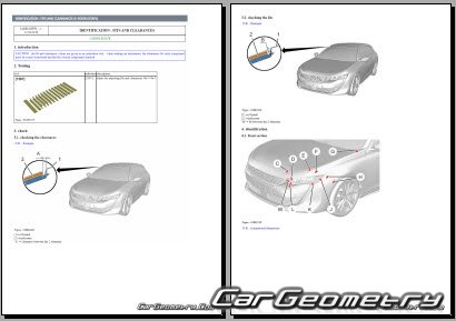Peugeot 508 2018–2026 (Wagon SW) Body dimensions