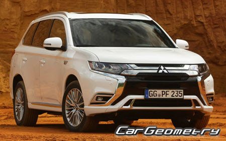Mitsubishi Outlander PHEV 2018-2021 Body Repair Manual