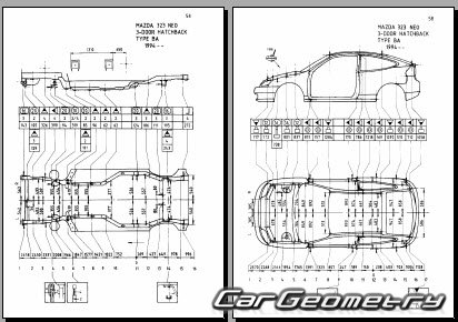 Mazda 323 (BA) 1994-2000 Body Repair Manual