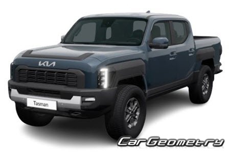Kia Tasman DoubleCab (TK1) from 2025 Body Repair Manual